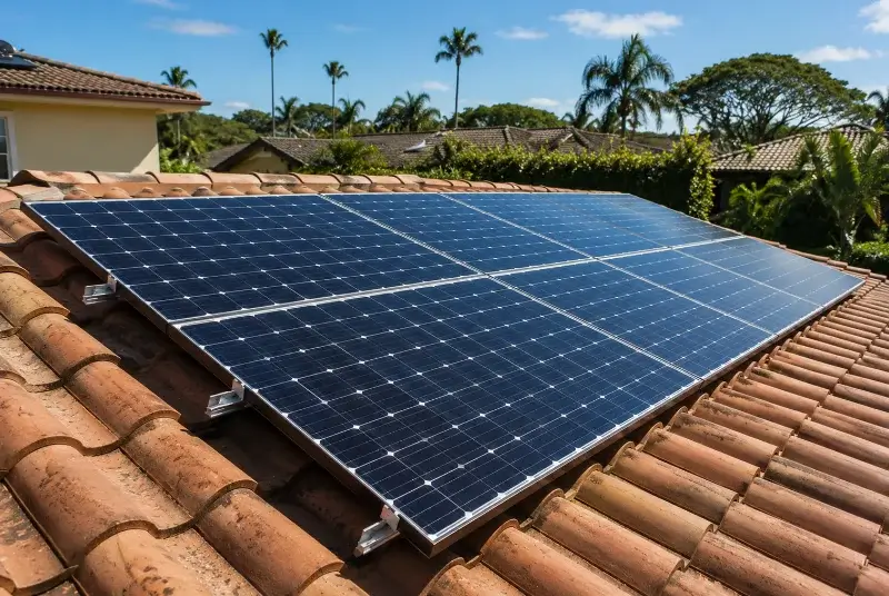 Installation de panneaux solaires au Coudray-Macouard